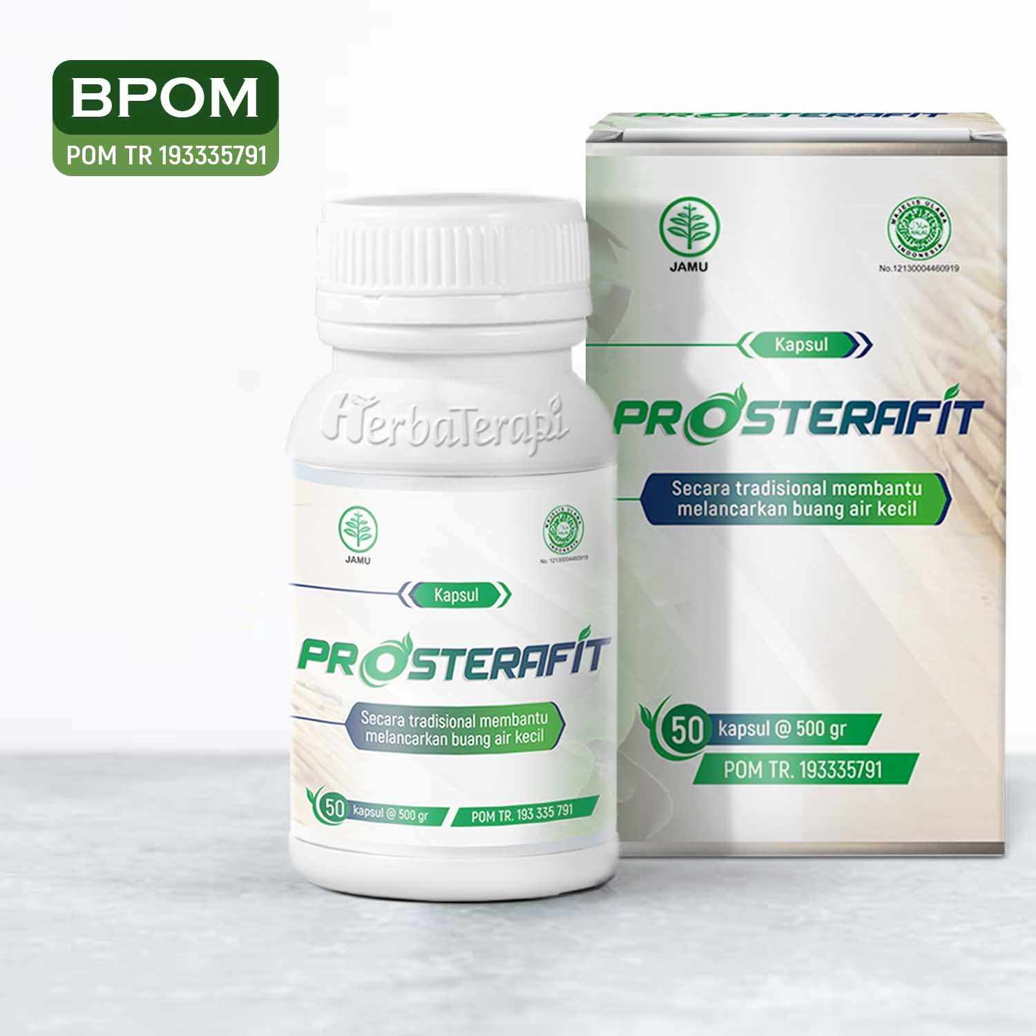 prosterafit obat herbal prostat melancarkan buang air kecil