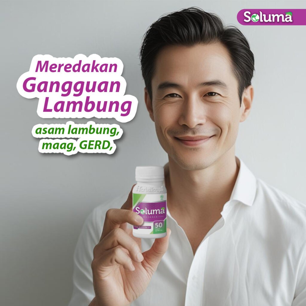 SOLUMA cara atasi asam lambung