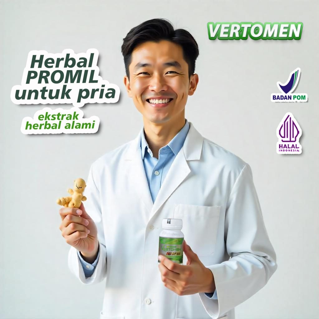 Cara minum Vertomen untuk Kesuburan Pria