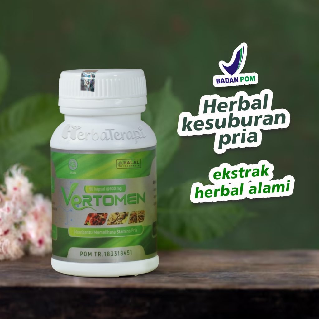 Vertomen Kunci Kesuburan Pria Optimal