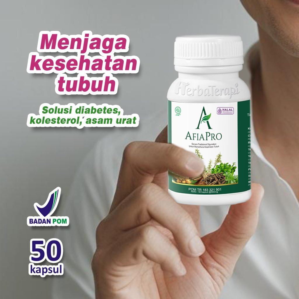 Afiapro Atasi gula dan kolesterol