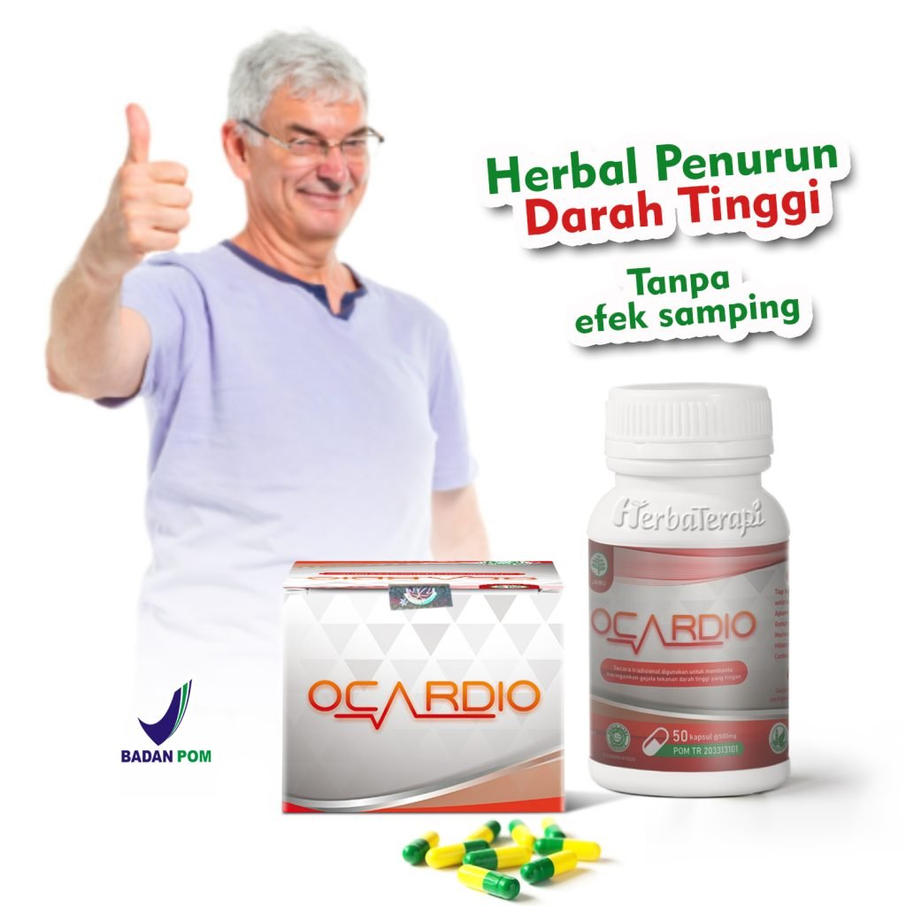 Komposisi Ocardio obat herbal darah tinggi
