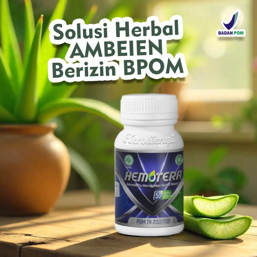 Obat Ambeien Herbal Hemotera