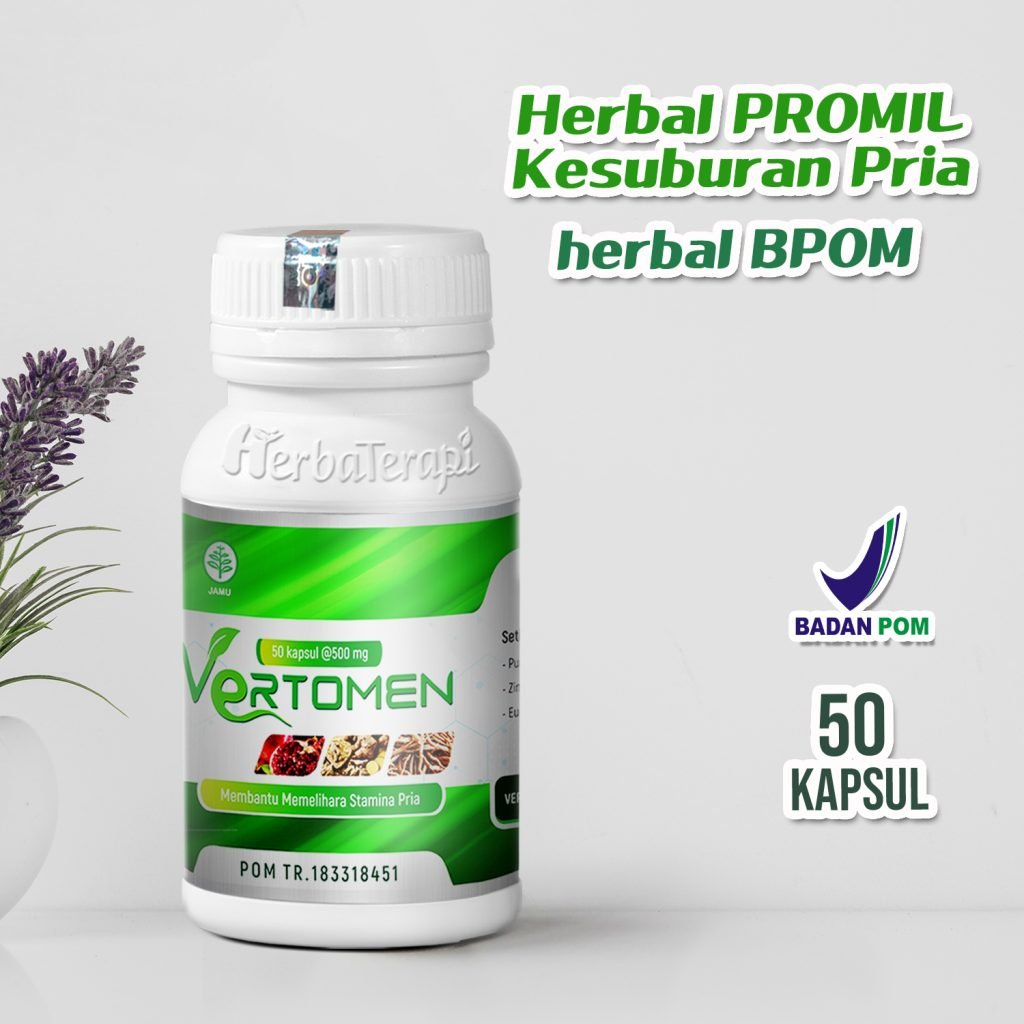 Suplemen Penyubur Pria vertomen