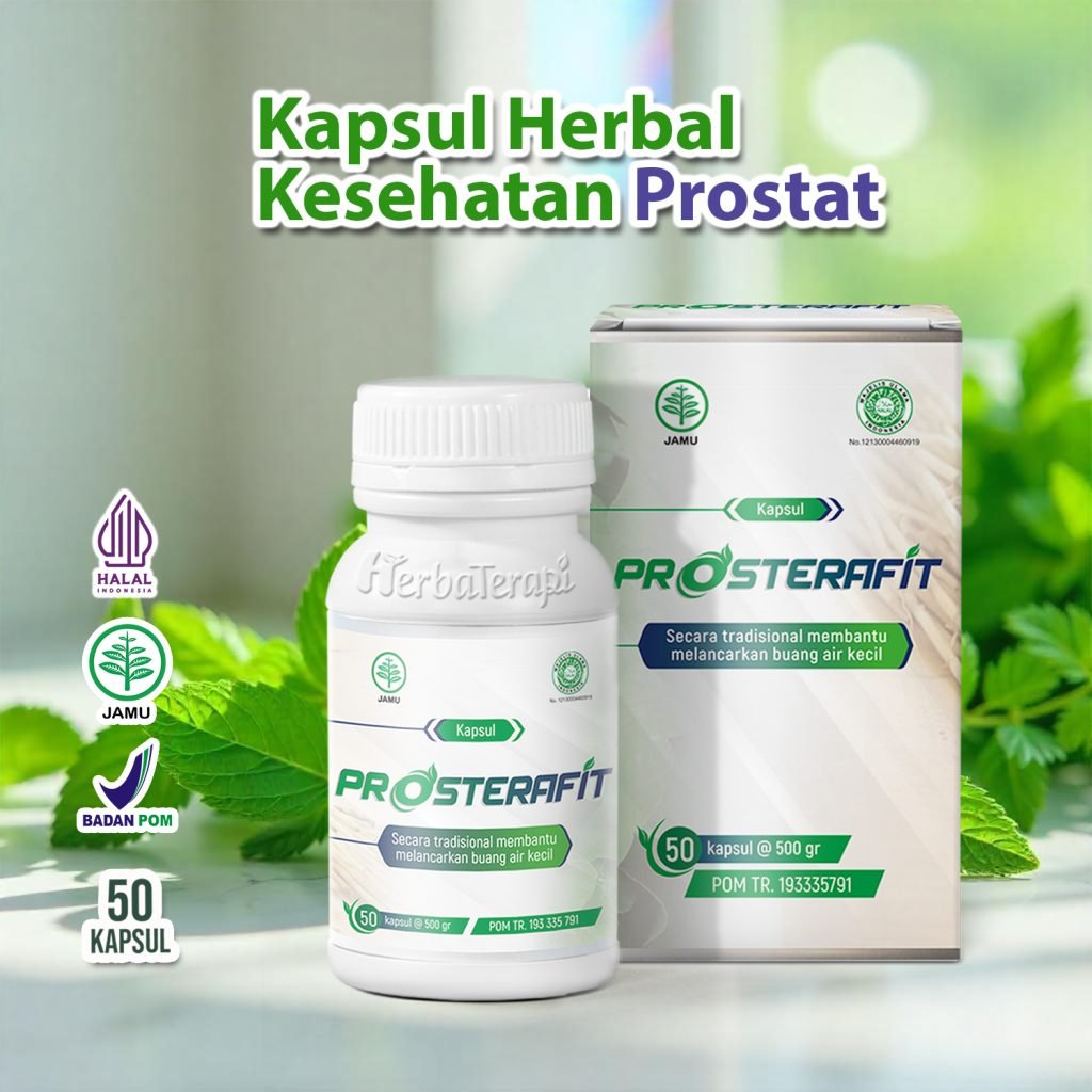 Prosterafit Suplemen Alami Untuk Prostat