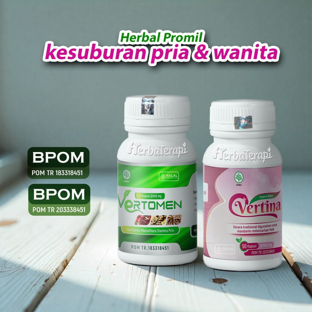 Obat Herbal Penyubur Kandungan Vertina Vertomen
