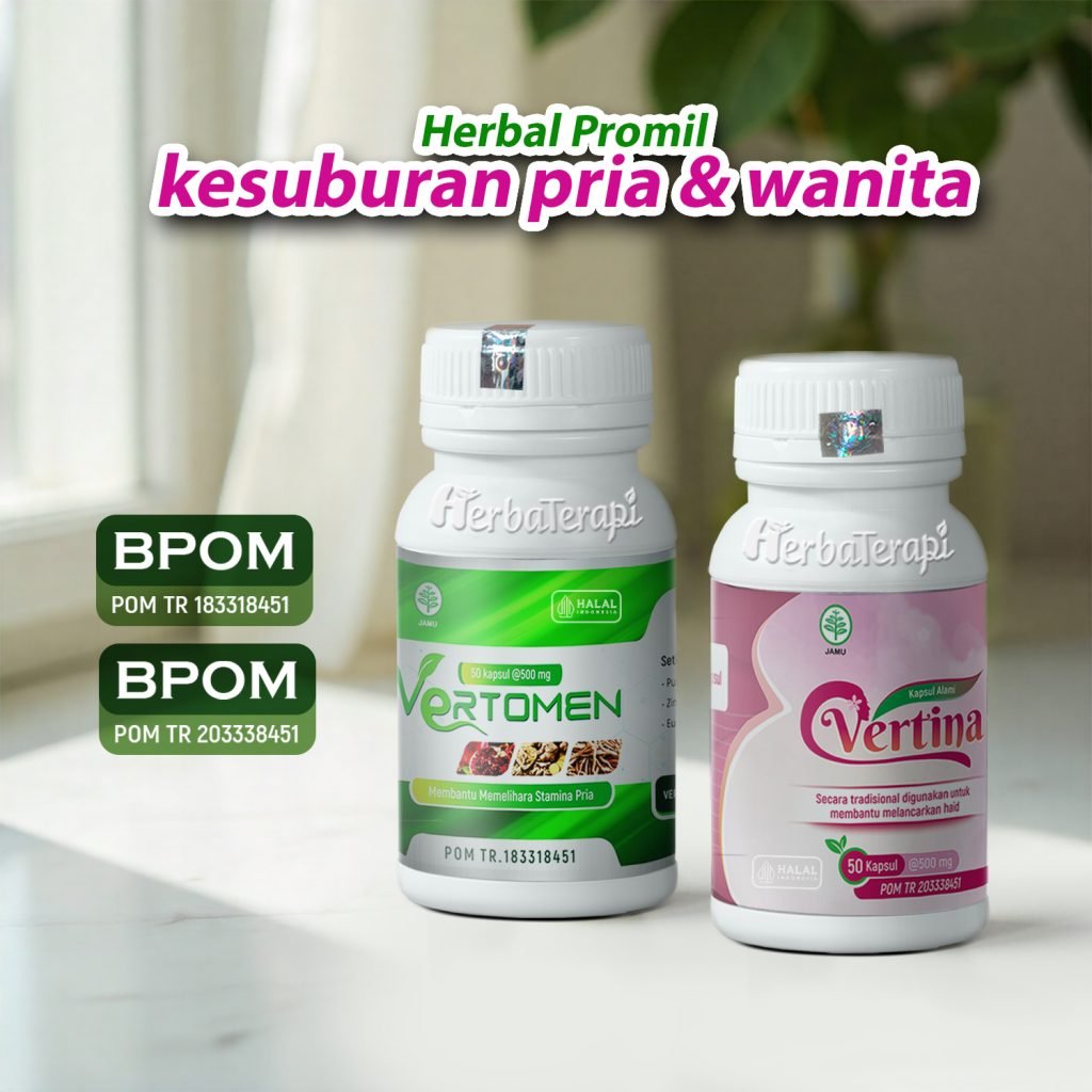 Obat Penyubur untuk pasutri Vertomen Vertina