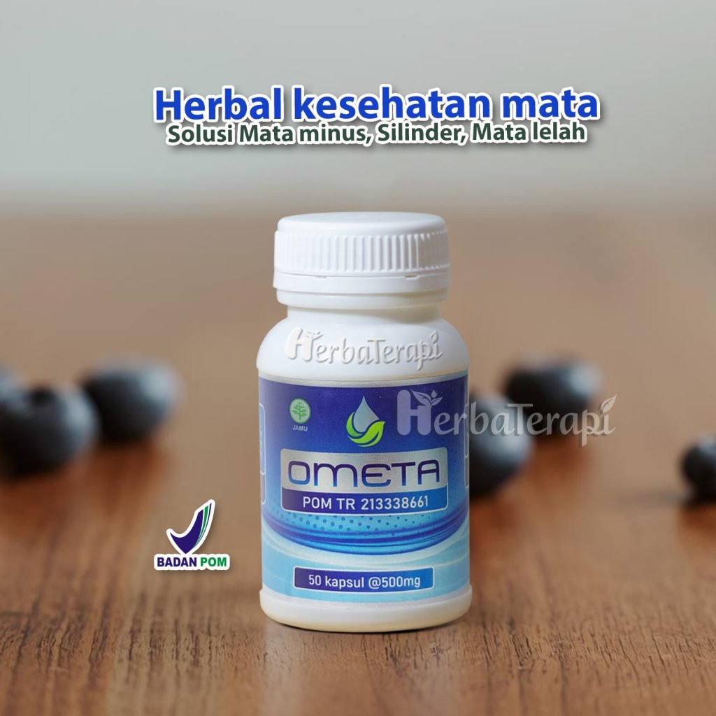 Cara Minum Ometa suplemen kesehatan mata