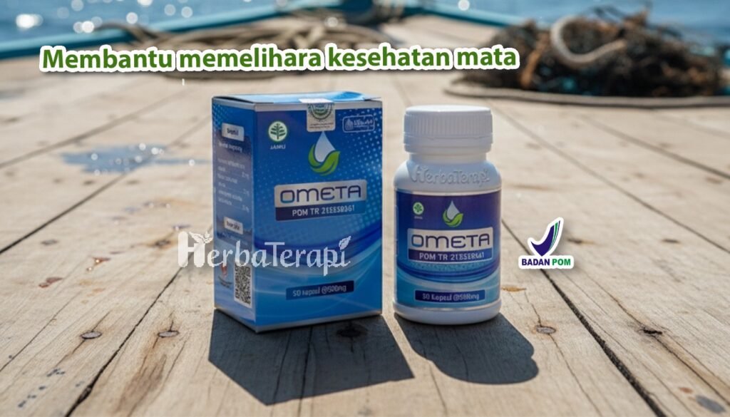 Ometa Atasi mata minus dengan rutin konsumsi suplemen ini