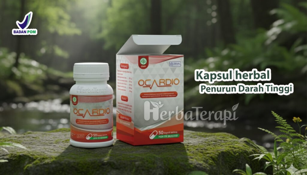 Ocardio Obat Hipertensi & Kesehatan Jantung Herbal
