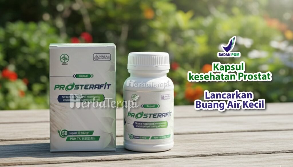 prosterafit stres dan kesehatan kemih