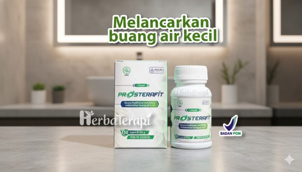 prosterafit kencing susah keluar