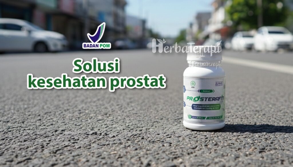 prosterafit susah pipis pada pria