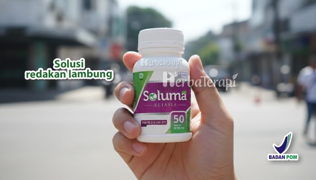 soluma perut terasa panas