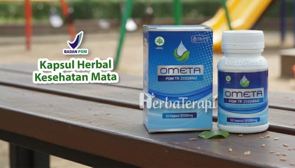 mata merah dan perih ometa