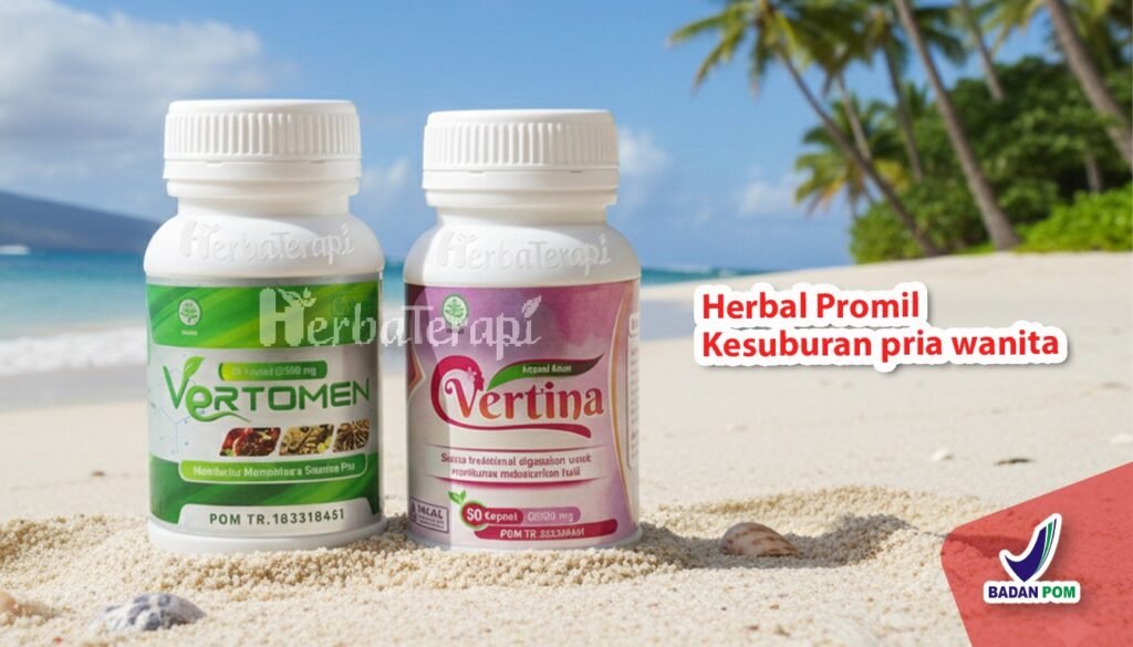 vertomen vertina Paket Promil Herbal Cara Alami Tingkatkan Kesuburan Pasangan