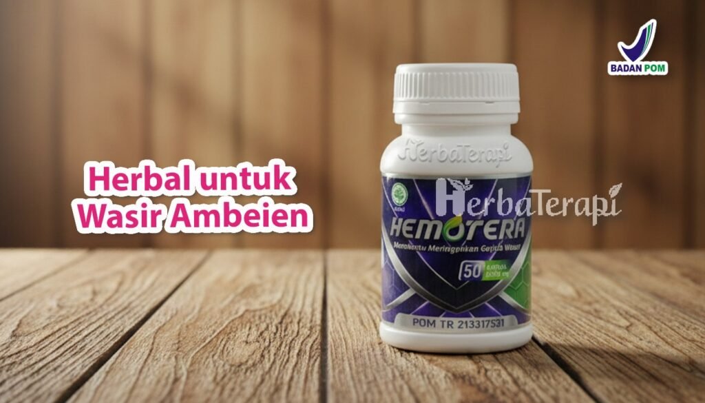 hemotera mengatasi benjolan wasir
