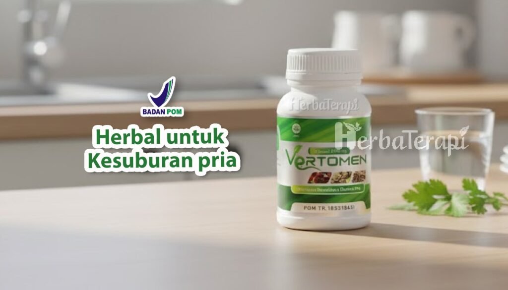 vertomen jumlah sperma yang dihasilkan