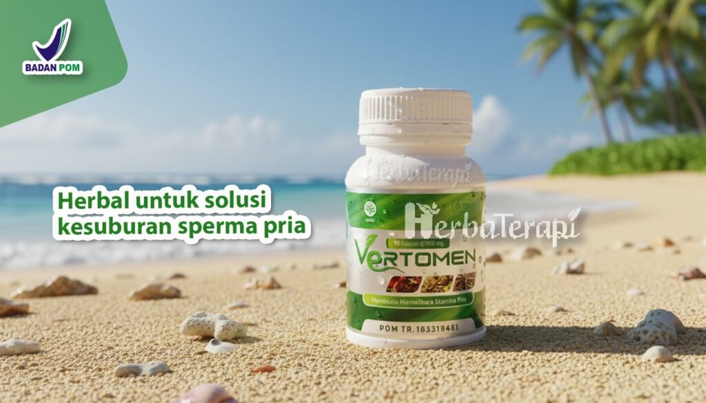 vertomen sperma sehat tanpa rokok
