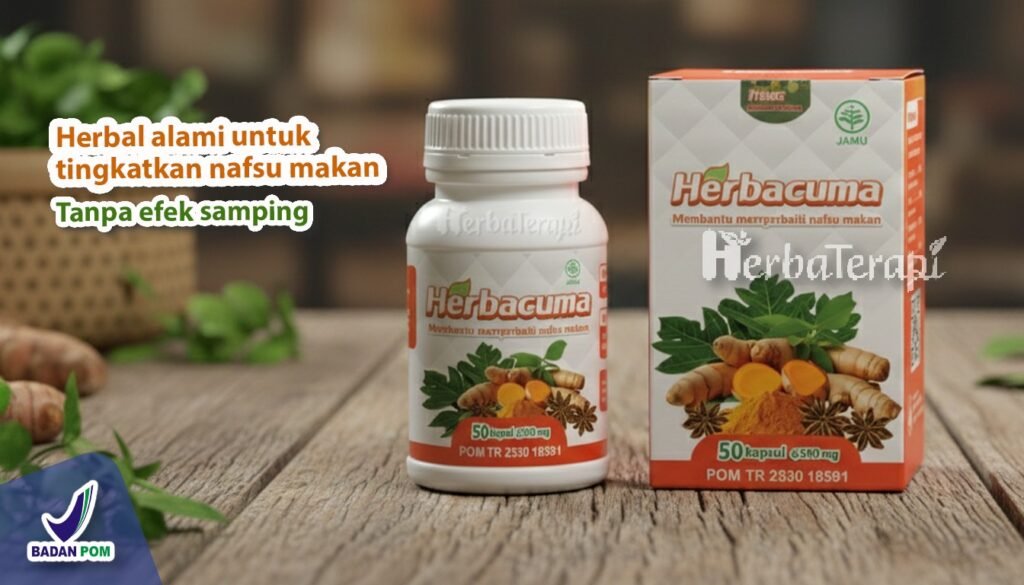 herbacuma Ektrak Temulawak Rahasia Nafsu Makan Lahap Si Kecil