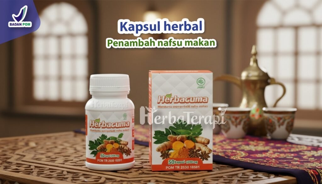 Herbacuma Cara Alami Menambah Nafsu Makan Dewasa Tanpa Efek Samping