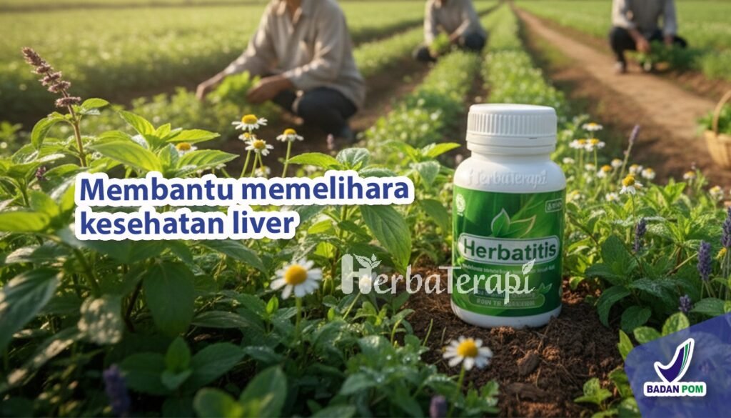 Herbatitis Suplemen Herbal untuk Kesehatan Hati