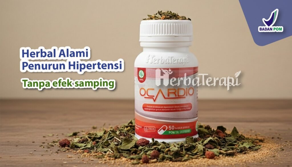 Suplemen Herbal Ocardio untuk Stabilitas Tekanan Darah