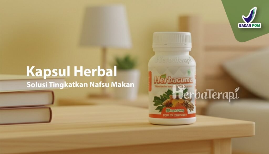 herbacuma Suplemen Nafsu Makan Lansia untuk Mencegah Malnutrisi