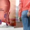 hemotera wasir internal keluar anus