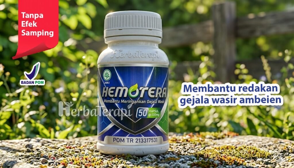 hemotera cara menghentikan pendarahan ambeien