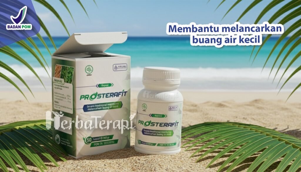 prosterafit sering menahan kencing