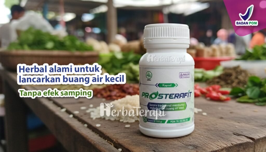 prosterafit terlambat tangani prostat