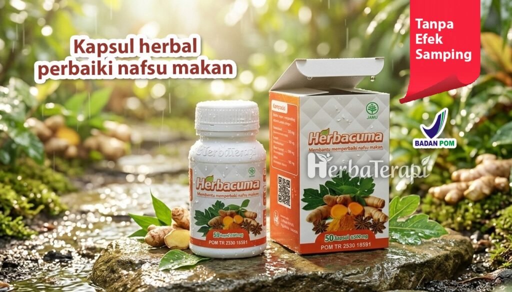 herbacuma 4 Herbal Alami yang Ampuh Meningkatkan Nafsu Makan