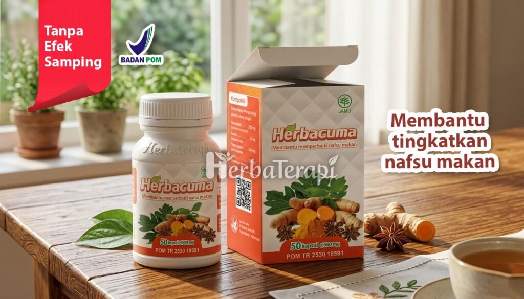 herbacuma Jamu Tradisional yang Cocok untuk Pekerja Berat agar Tetap Lahap Makan