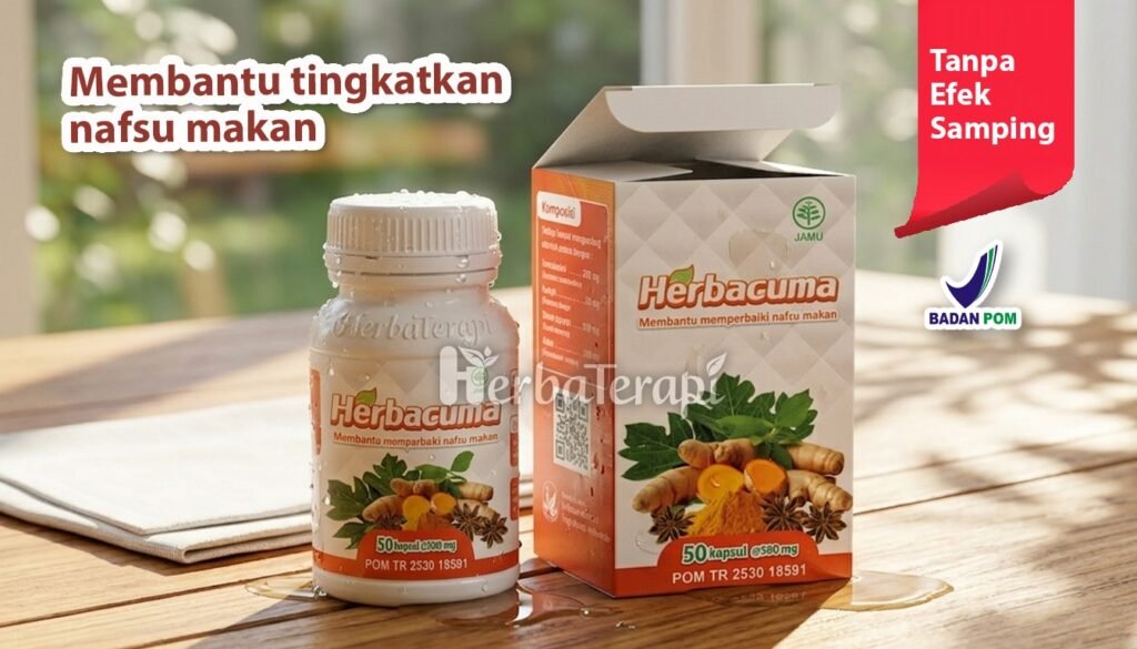 Tips Memilih Vitamin Anak yang Mengandung Herbal Penambah Nafsu Makan herbacuma