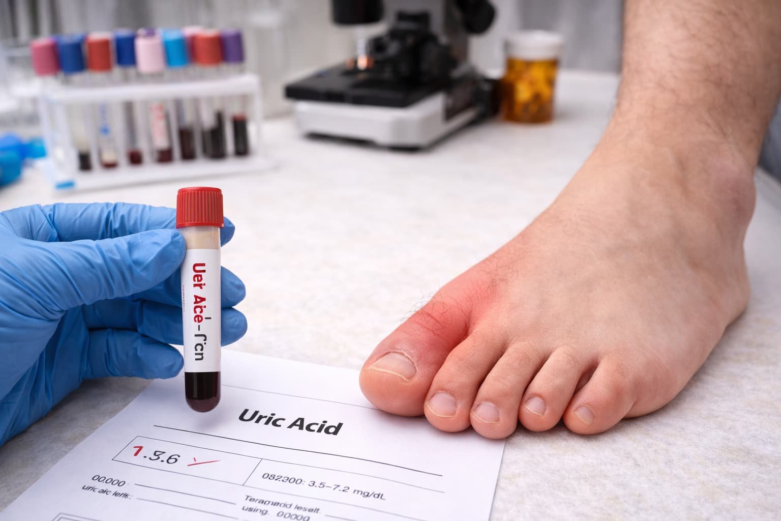 afiapro asam urat meningkat