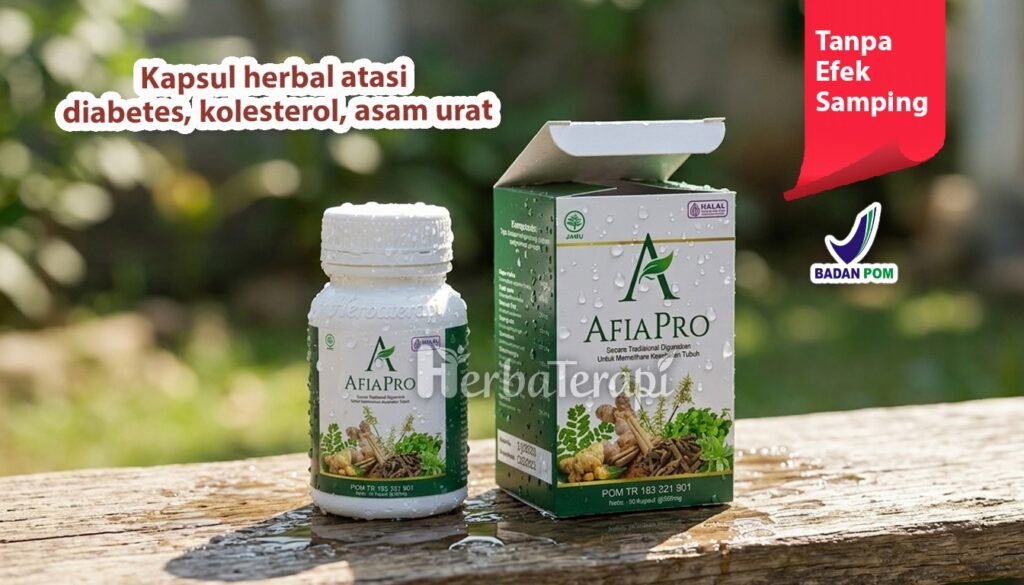afiapro obat herbal asam urat