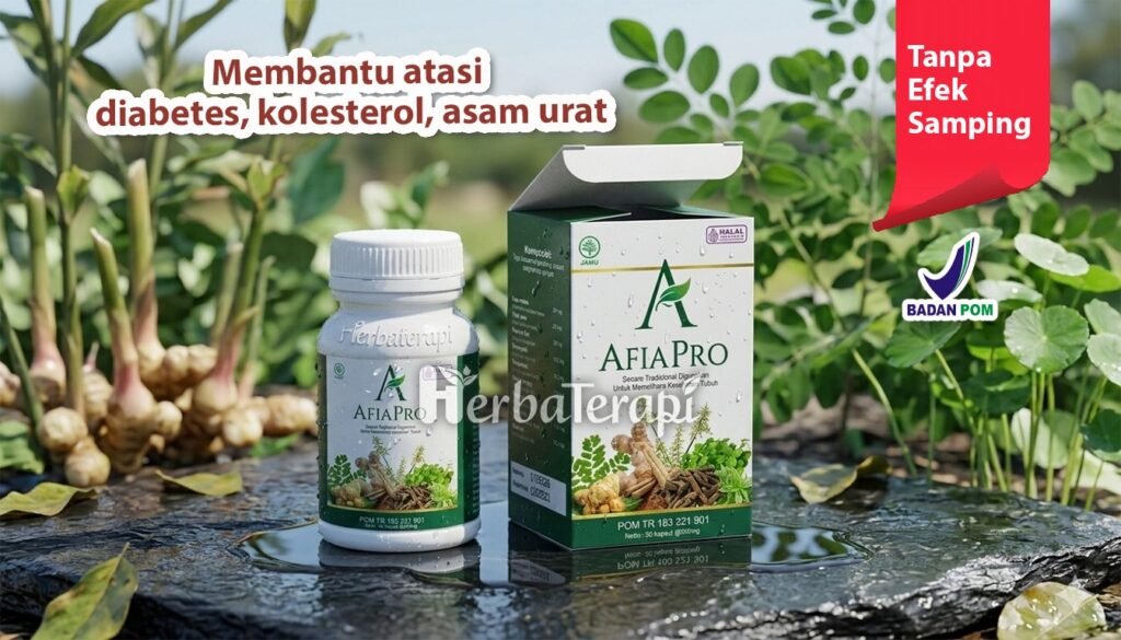 afiapro tanda asam urat kronis