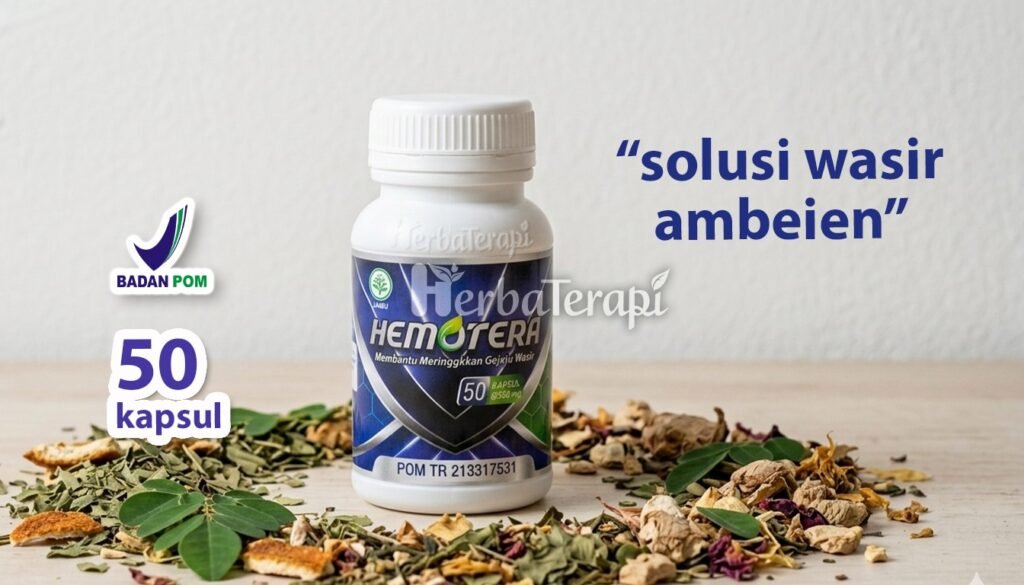 hemotera cara mengempiskan benjolan wasir