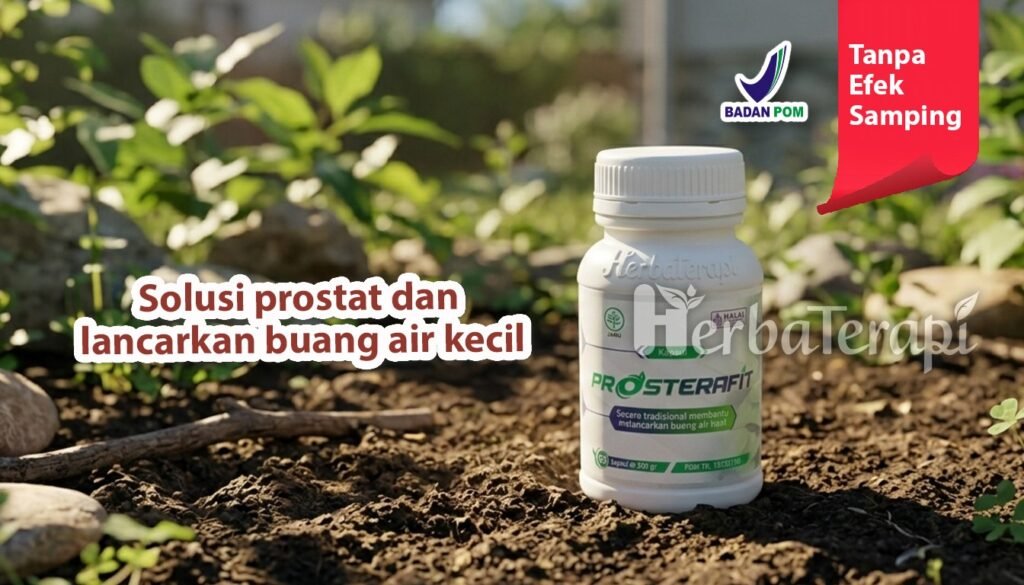 prosterafit prostat terasa panas