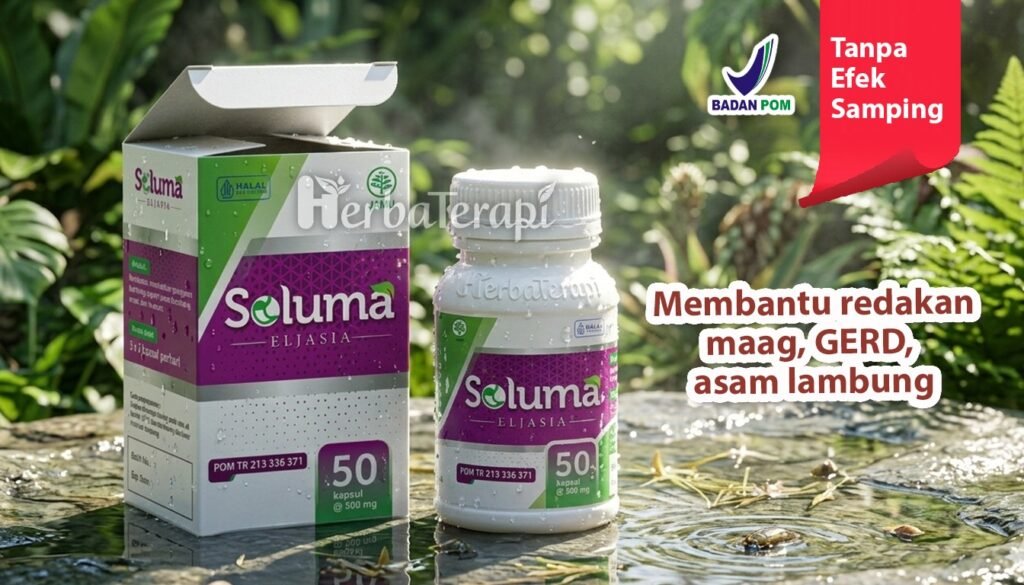 soluma mencegah tukak lambung kambuh