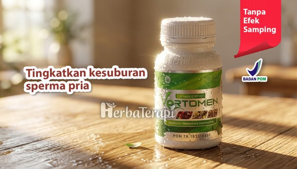 vertomen menaruh laptop di paha