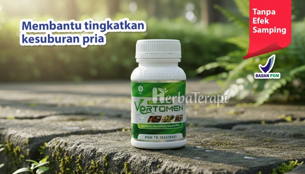 vertomen cara agar sperma kental