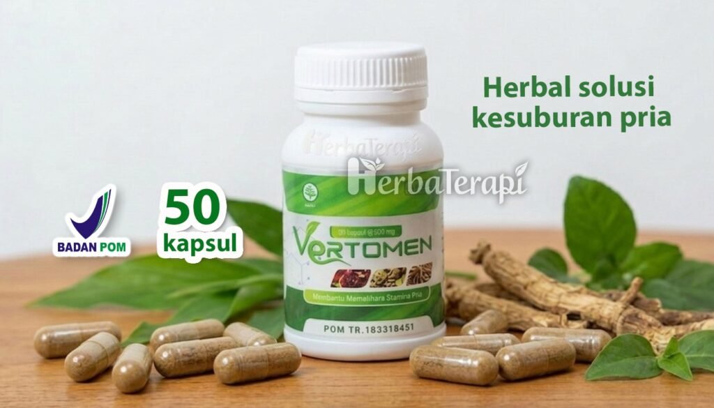 vertomen tips meningkatkan motilitas sperma
