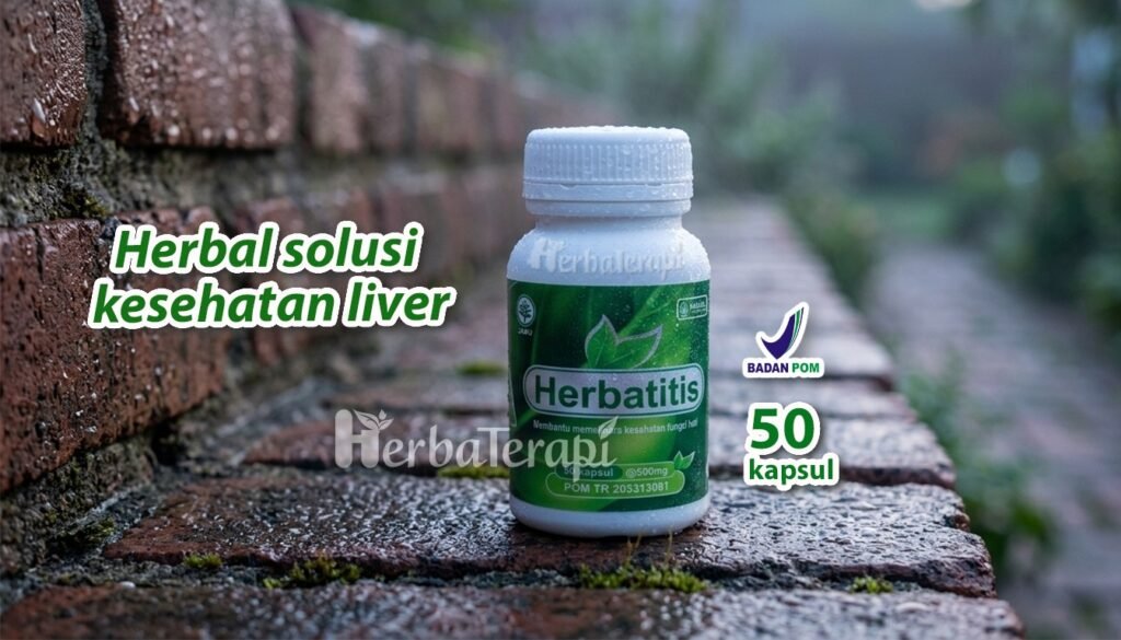 herbatitis Dampak paparan zat asing berlebih memicu kelelahan pada fungsi organ penyaring racun.