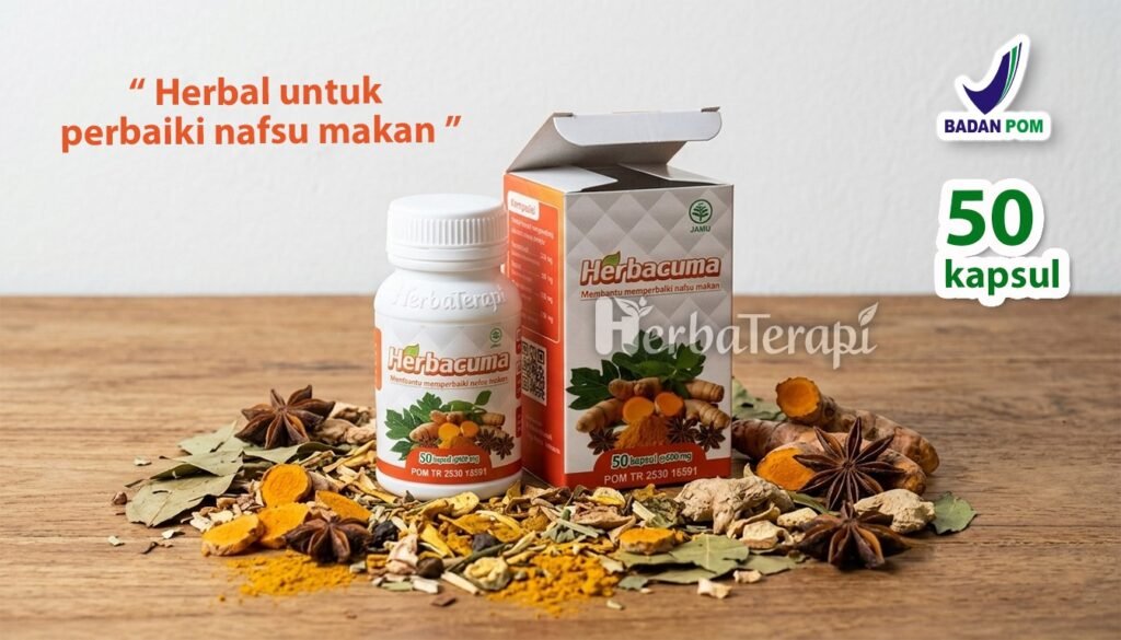 Herbacuma Herbal Penggemuk Badan Aman untuk Anak maupun Dewasa