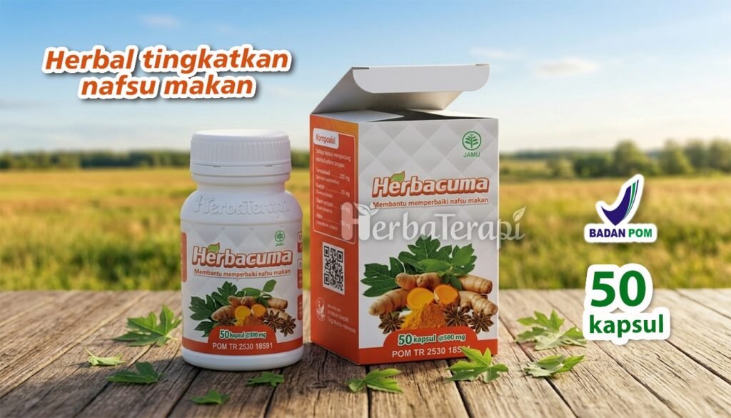 herbacuma Solusi Penambah Selera Makan untuk Anda yang Sering Merasa Cepat Kenyang