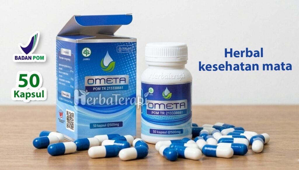 Tips Mencegah Penurunan Penglihatan dengan Rutin Herbal Ometa