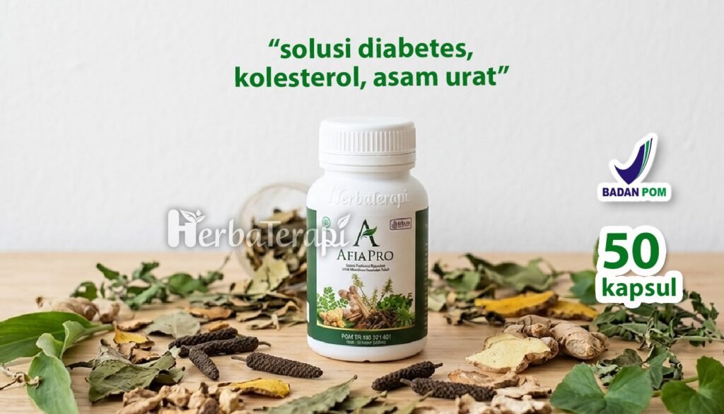 afiapro obat herbal asam urat