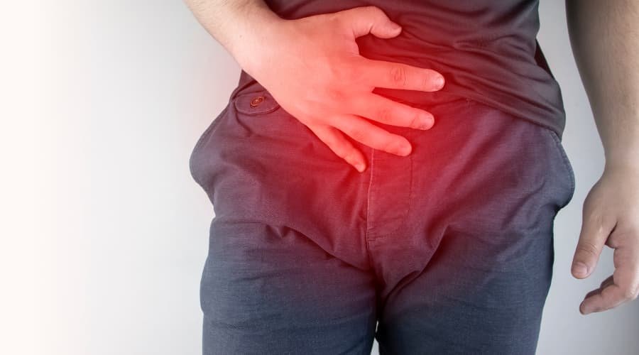 fortamen nyeri saat ereksi